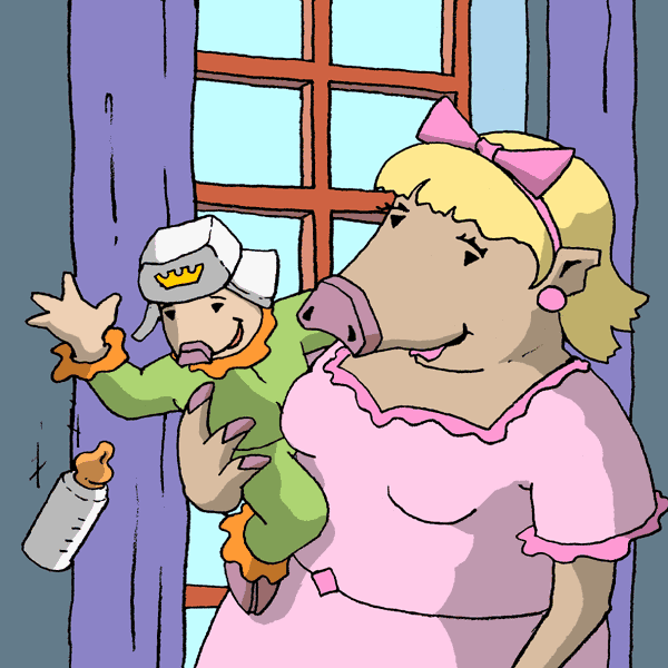 Jutta und Baby